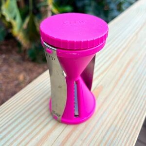 GEFU Pink Spiral Vegetable Cutter - Zoodle Maker for Healthy Meals